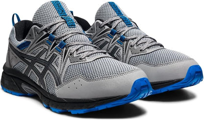 ASICS Men's Gel-Venture 8 Running Shoes-Sheet Rock/Electric Blue