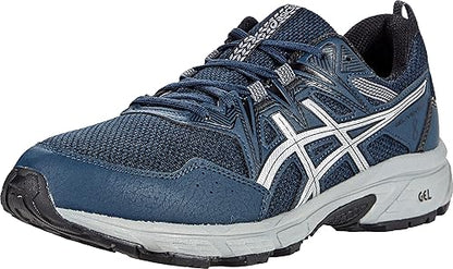 ASICS Men's Gel-Venture 8 Running Shoes-French Blue/Pure Silver